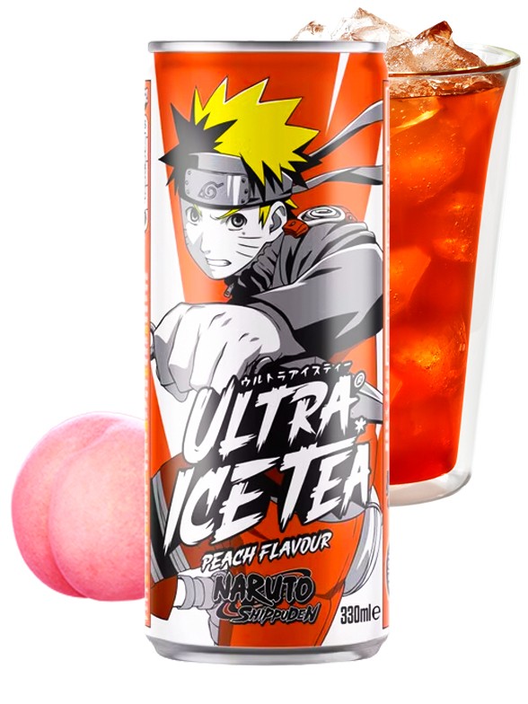 Bebida Té Helado de Melocotón | Naruto | Naruto Uzumaki 330 ml.