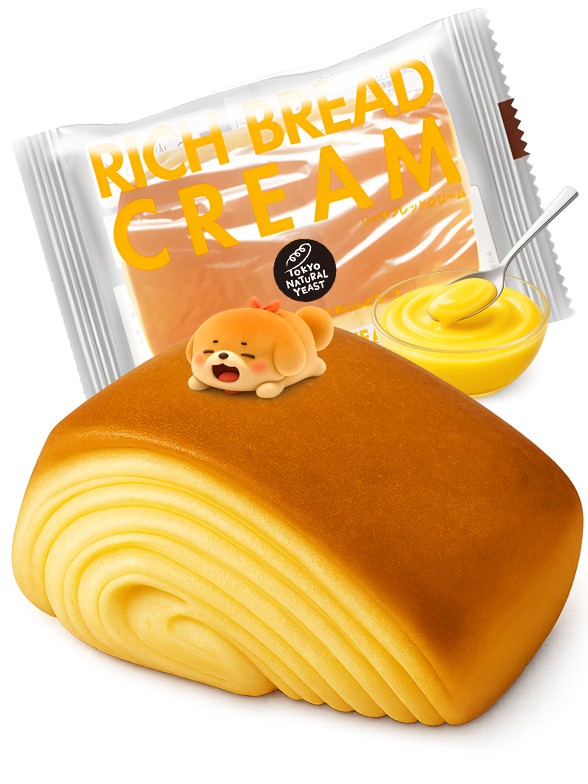 Bollo Tokyo Brioche Mil Capas de Crema | Rich Bread 80g.