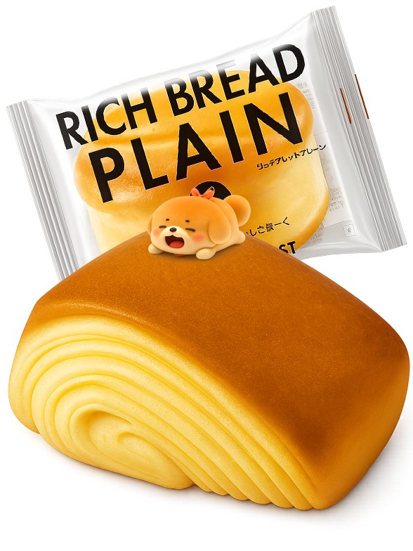 Bollo Tokyo Brioche Mil Capas | Rich Bread 80g.