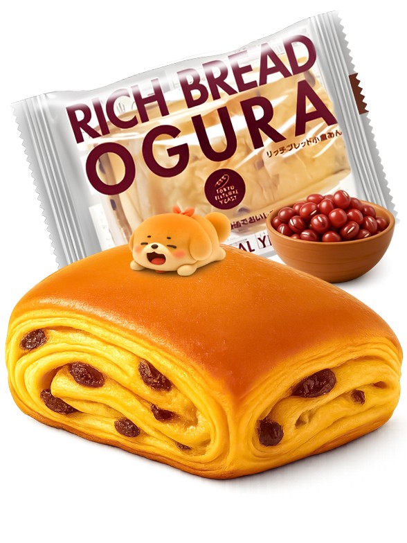 Bollo Tokyo Brioche Mil Capas de Azuki | Rich Bread 80g