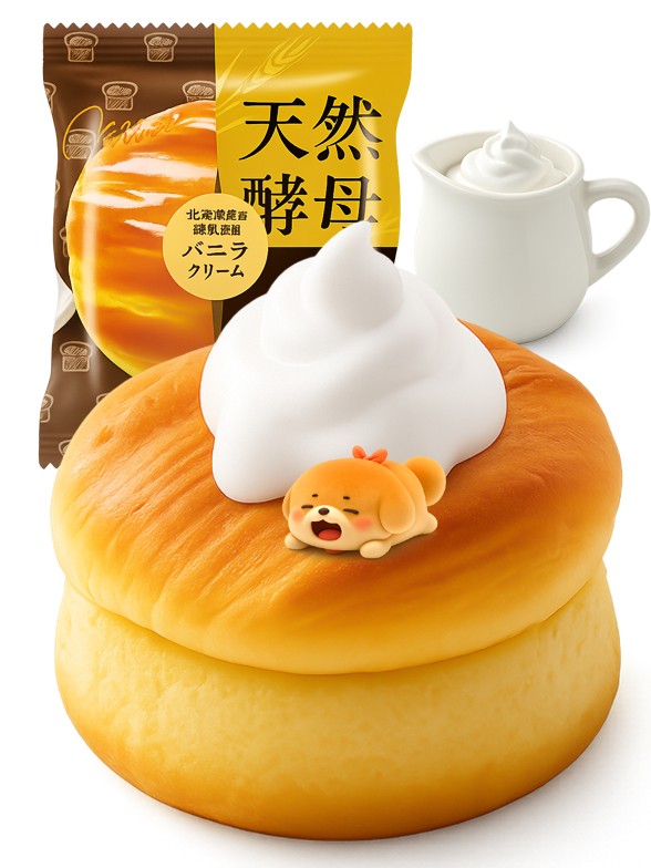 Brioche Tokyo Pan Premium con Nata de Hokkaido | 95g.