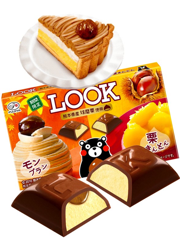 Bombones Look de Postres Chocolate de Montblanc y Chestnut Kinton 42 grs.