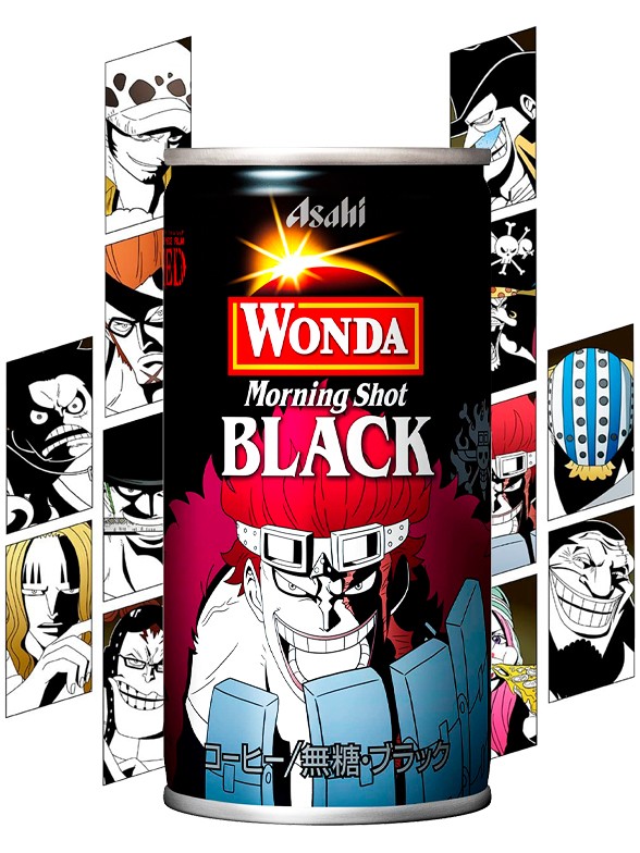 Café Black Wonda Intenso | One Piece 12 Nuevos Diseños 185 grs.