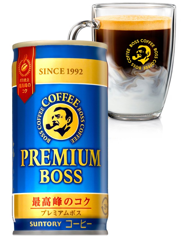 Café con Leche Premium Boss | Suntory | 185 g.