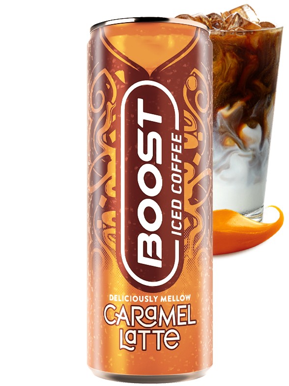 Caffe Caramel Latte Boost Iced Coffee 250 ml.