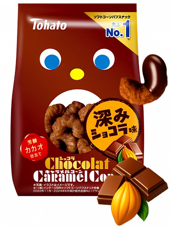 Snack Lovely Tohato de Chocolate 65g.