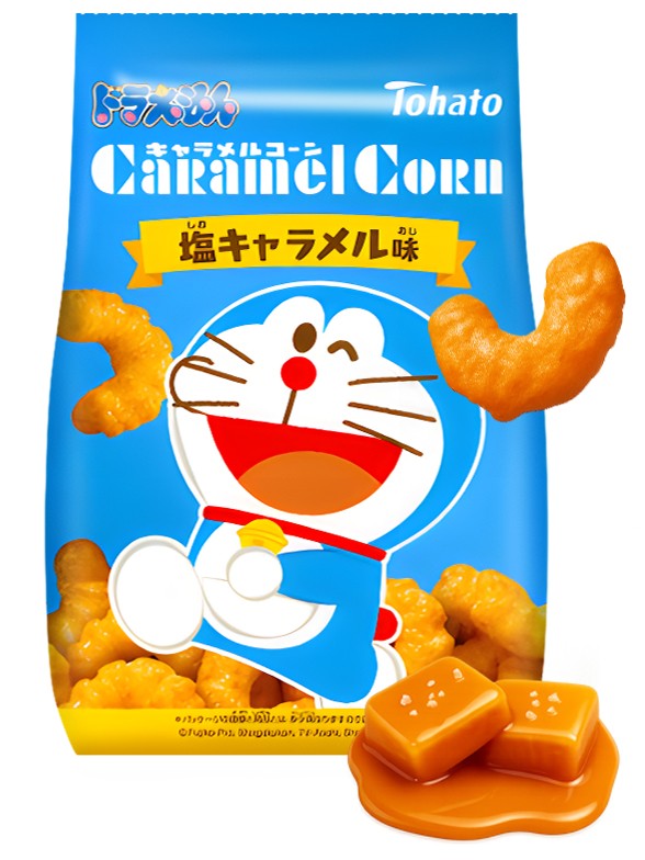 Snack Lovely Tohato de caramelo Salado | Doraemon 35g.