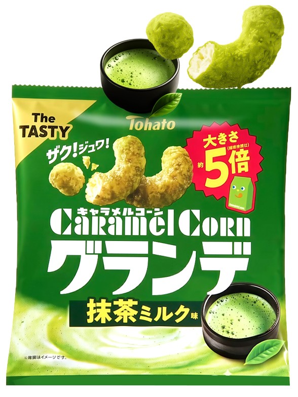 Snack Grande Tohato Capuccino de Matcha | BIG 55g.