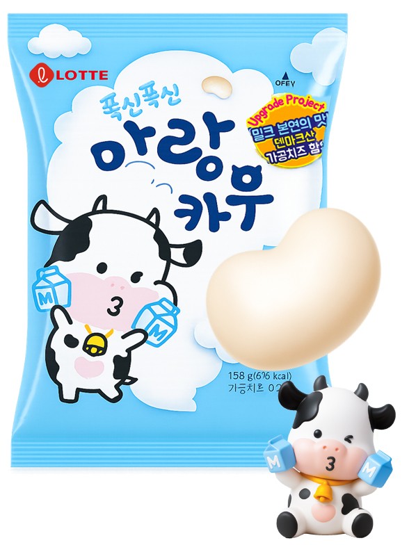 Caramelos Coreanos Blandos de Leche 79g.