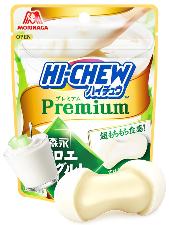 Caramelos Blandos de Yogur y Aloe Vera Hichew Premium Mochi | 32g.