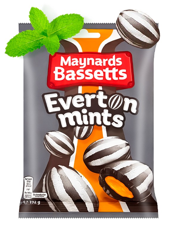 Caramelos de Menta con Corazón de Toffee | Maynards 192 grs