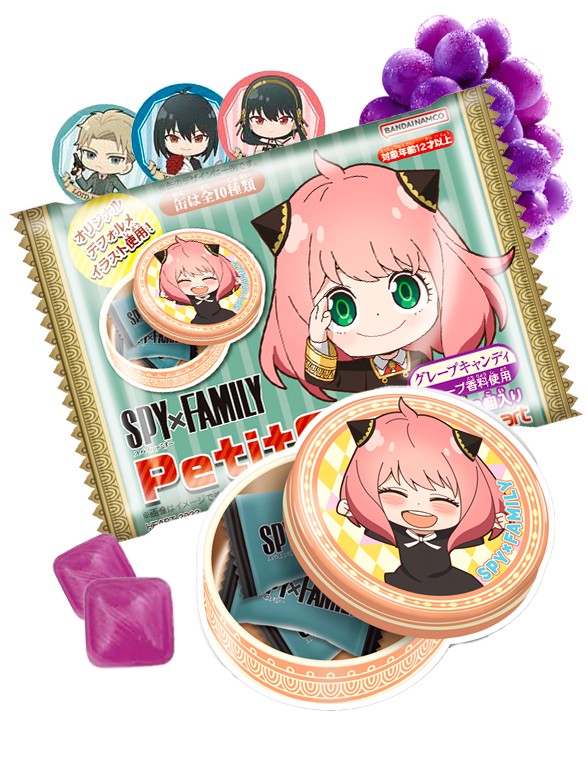 Caramelos de Uva Spy x Family | Petit Can 3 Unidades