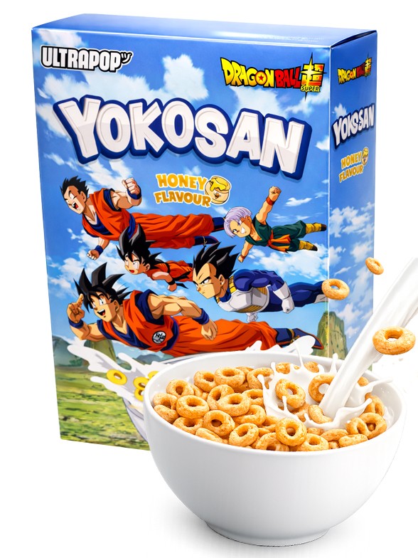 Cereales Yokosan Sabor Miel | Dragon balll Súper 350g.