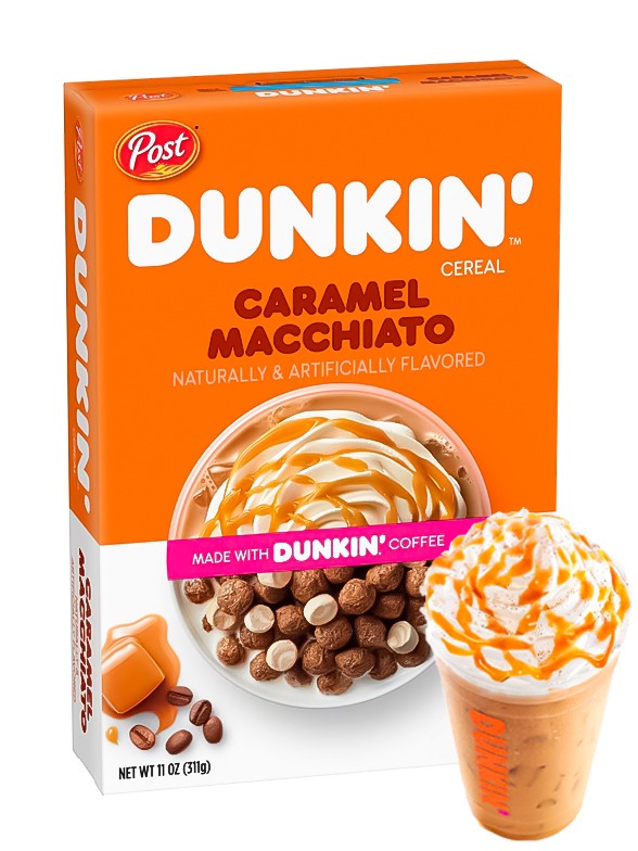 Cereales Dunkin' Caramel Macchiato 311 grs.