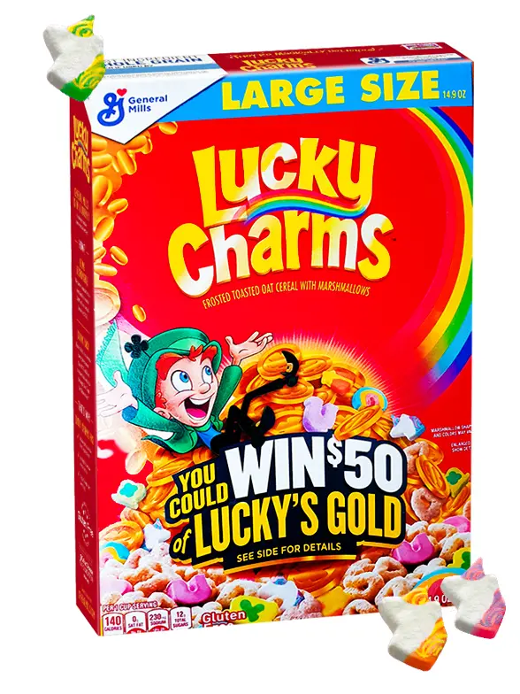 guardarropa Doblez pómulo Cereales Lucky Charms Marshmallows | Magical Unicorn 422 grs | JaponShop