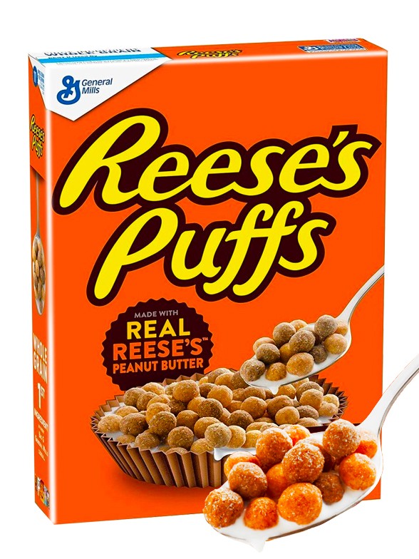 Cereales Reese's Puffs | Sabor Crema de Cacahuete | 326 grs.