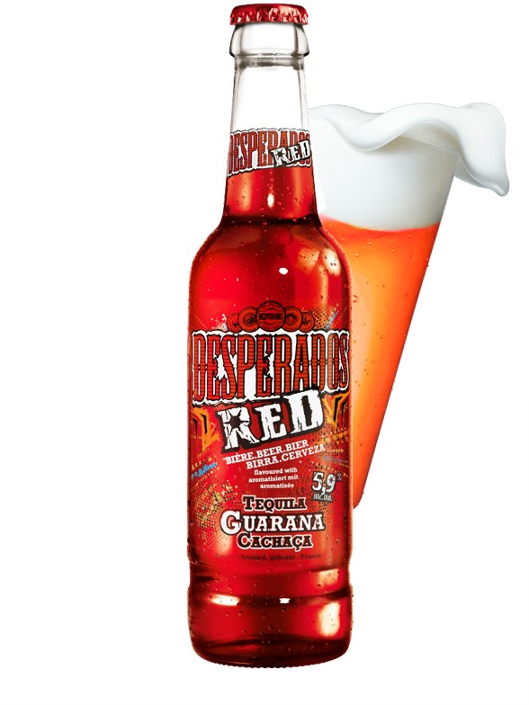 Cerveza Desperados RED Guaraná | 400 ml.