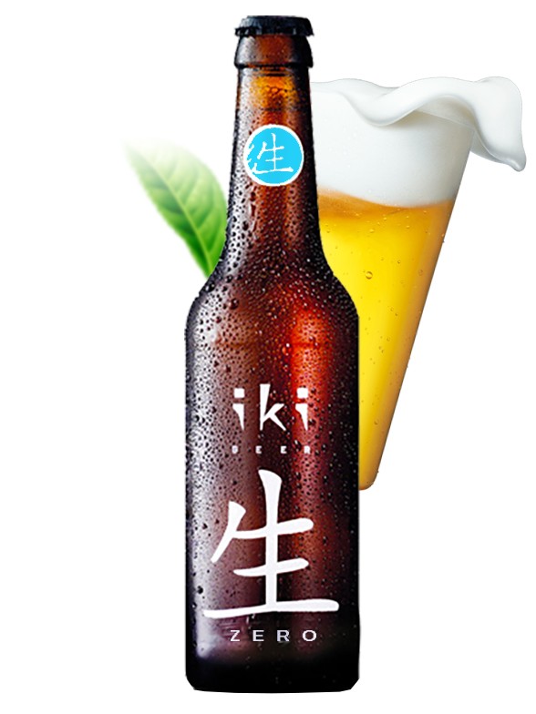 Cerveza Japonesa IKI Sencha Sin Alcohol ZERO 330 ml