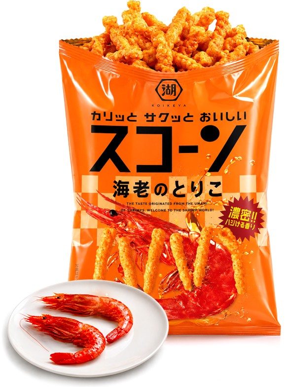 Ganchitos Crujientes Koikeya Gambas Fritas | 70 g