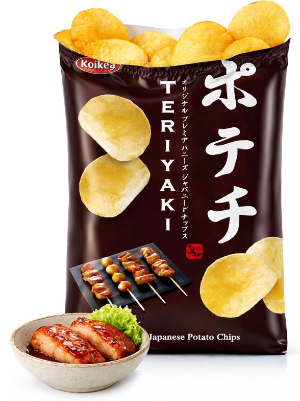 Patatas con Salsa Teriyaki | Kokeiya Premium 100g.