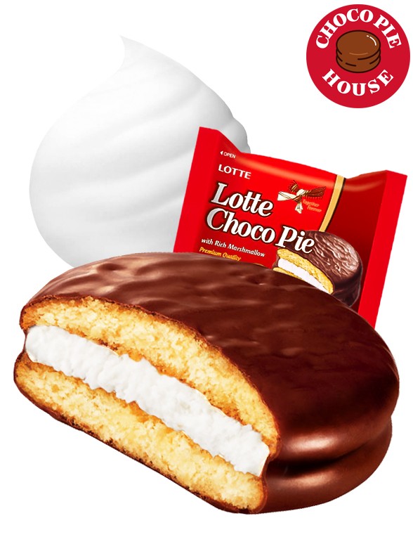 Choco Pie Coreano relleno de Crema de Nube | Unidad