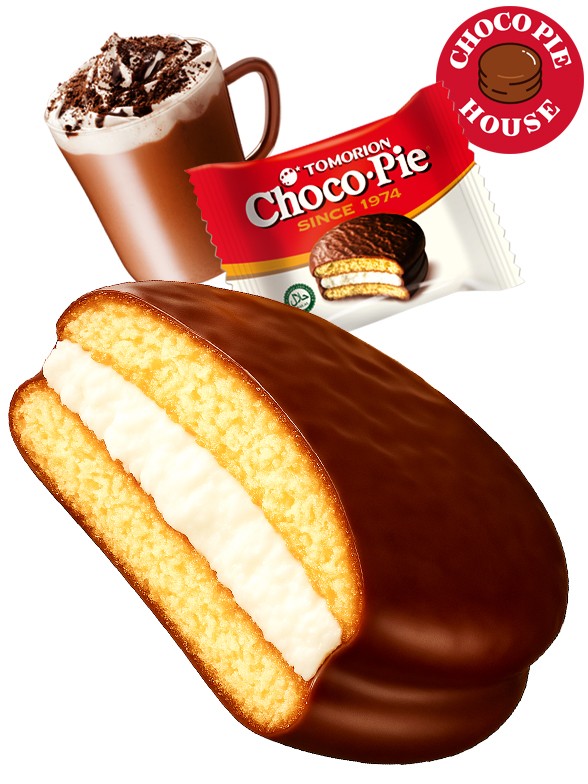 Choco Pie Coreano relleno de Crema de Nube | Unidad