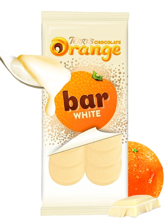 Chocolate Blanco sabor Naranja | Edición de Invierno 85 grs.