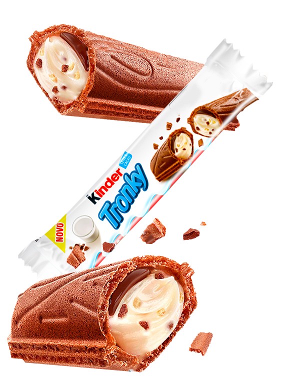 Barquillo de Chocolate Kinder Tronky 18 grs.