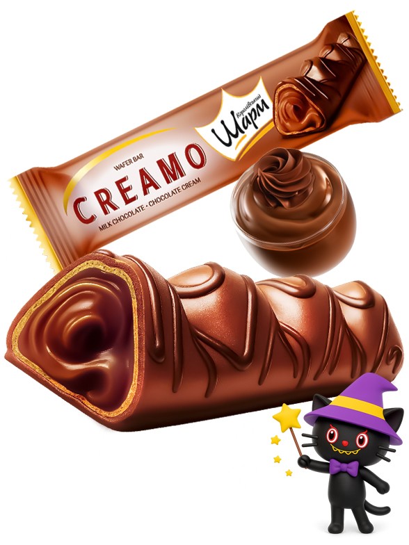 Chocolatina Waffer Doble Chocolate | Dairy Sweets 25g.