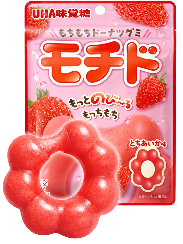 Chuches Mochi Donut de Fresa 45g.