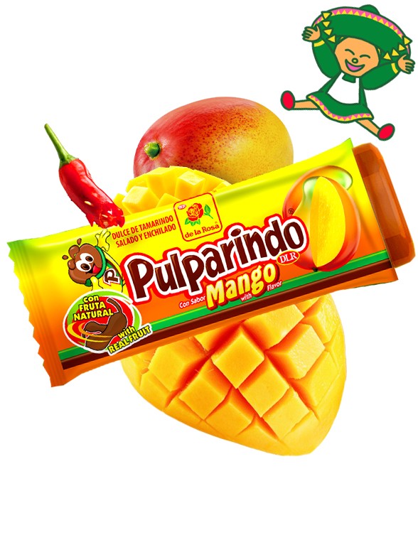 Chuche Dulce de Tamarindo Salada y Picante Sabor Mango | Pulparindo | PURO MÉXICO!!