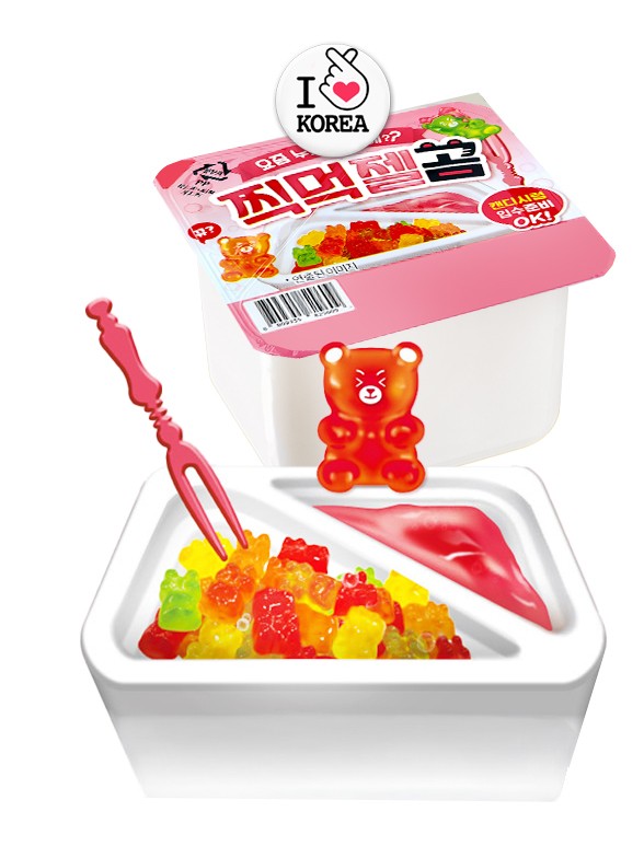 Ositos Coreanos de Chuche para Dipear con Sirope 45g.