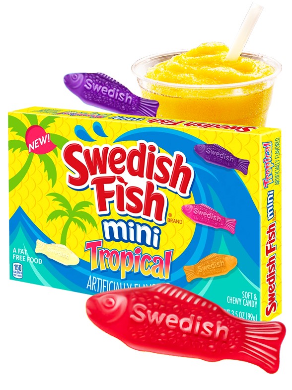 Chuches Swedish Fish | Mix Fruity Tropical | 99 grs.