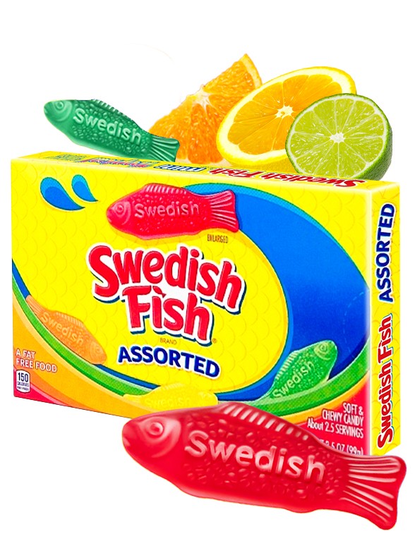 Chuches Swedish Fish | Surtido de Sabores | 99 grs.