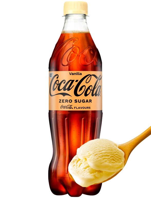 Coca Cola Vainilla Zero 500 ml.