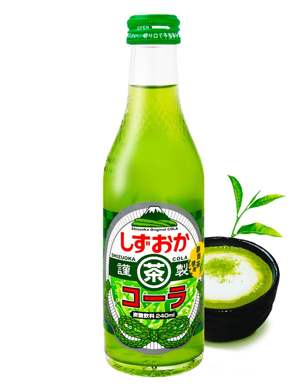 Matcha Cola Japonesa | Botella Vidrio 240 ml. | Pedido GRATIS!