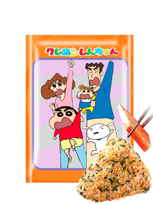 Condimento Furikake Sabor Seafood | Edición Shin Chan | Unidad