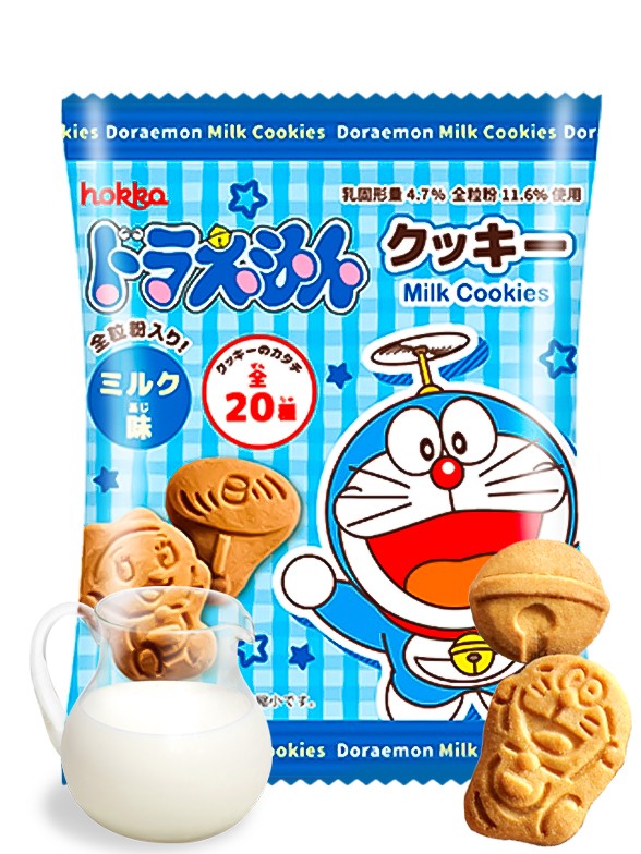 Galletitas de Leche | Doraemon | Pocket 15g.