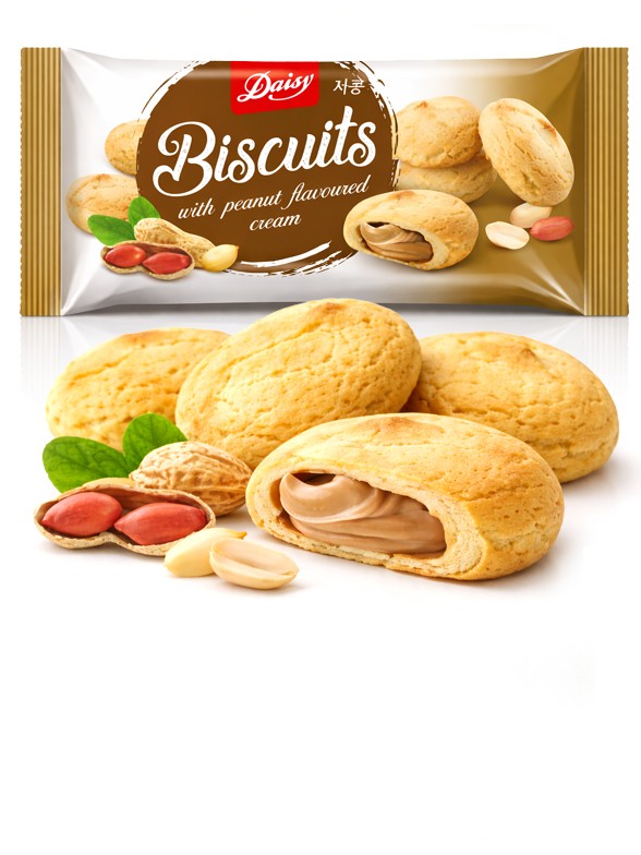 Cookies de Crema de Cacahuete | Dairy Sweets 112g.