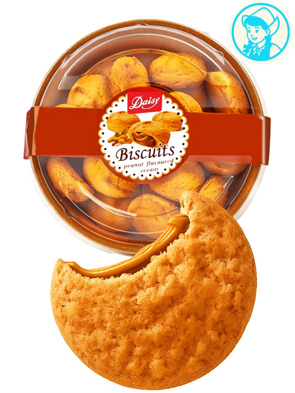 Cookies de Crema de Cacahuete | Caja Retro Collection | Dairy Sweets 200g.