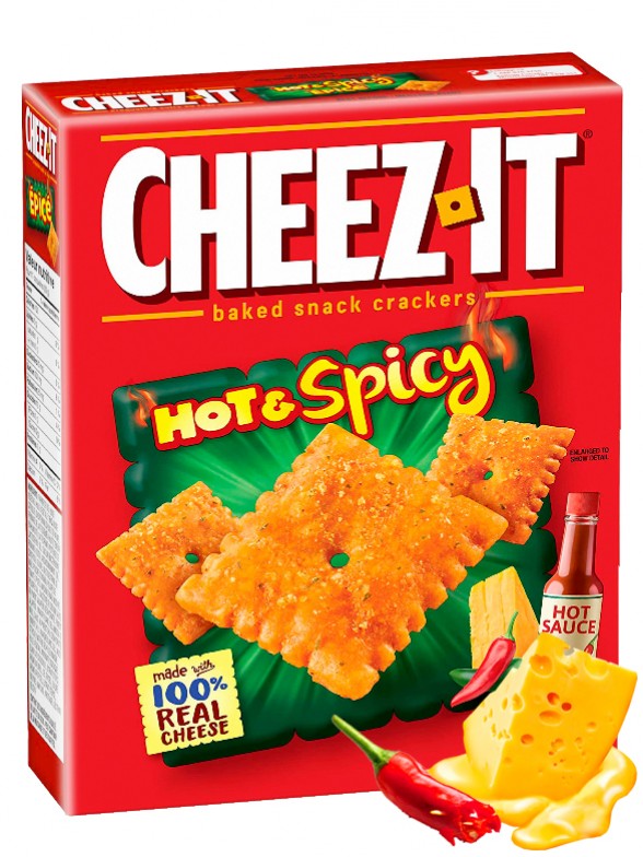 Crackers con Queso | Hot & Spicy 198 grs.