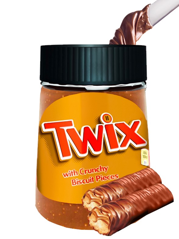 Crema estilo Nutella de Twix | Big Jar 350 grs