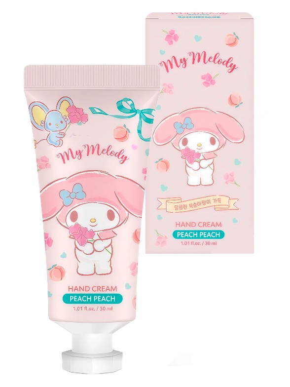 Crema de Manos Coreana Melocotón | My Melody 30ml.