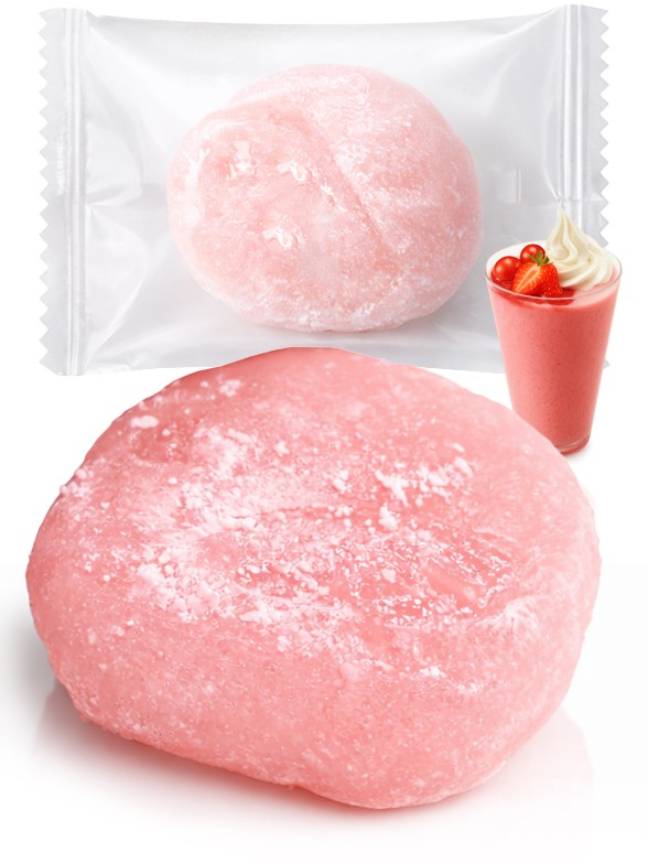 Mochi japonés de fresa Amaou | Variedad Soft | Unidad