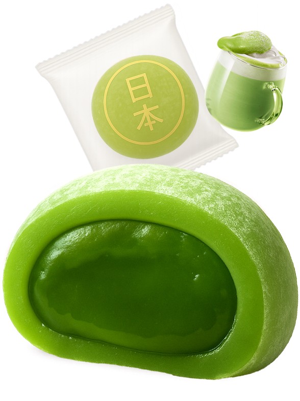 Daifuku Mochi de Té Verde Matcha | Unidad