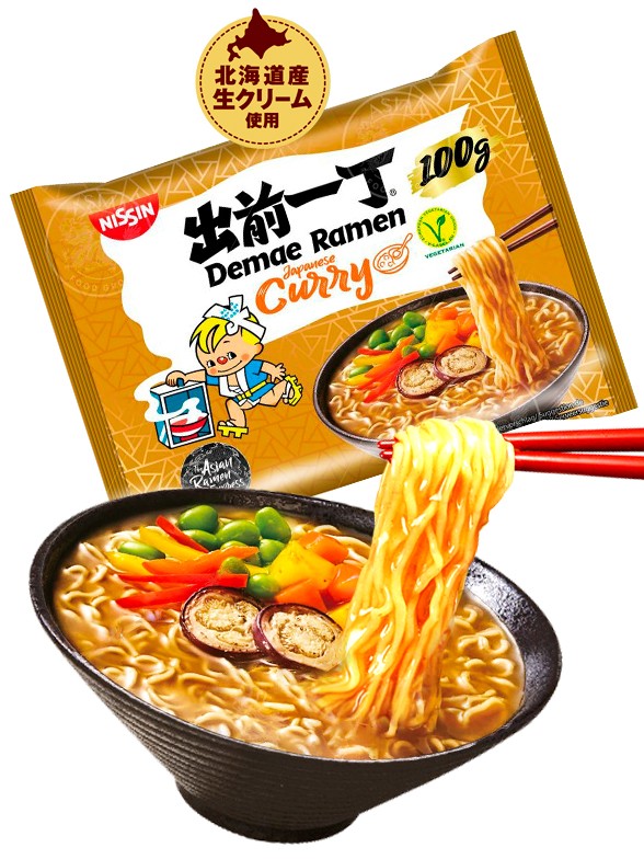 Demae Ramen Nihon Classic Curry | Nissin 100g.