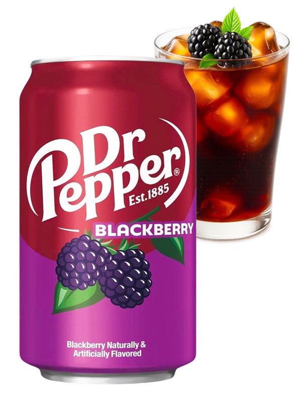 Dr. Pepper Mora | 355 ml.