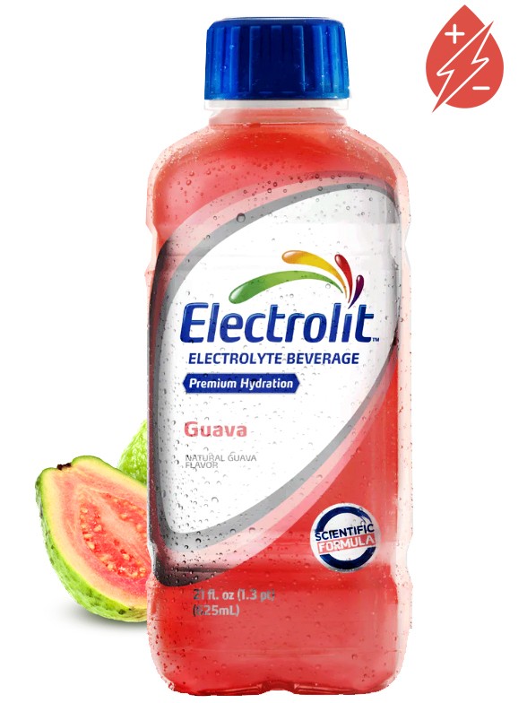 Bebida Rehidratante Isotónica Guayaba | Electrolit 625 ml.