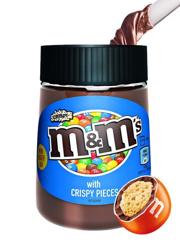 Crema estilo Nutella de M&M's | Grand Jar | 350 grs.