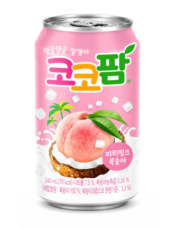 Bebida Coreana de Melocotón con Leche y Coco Jelly | Milky Momo 340 ml.